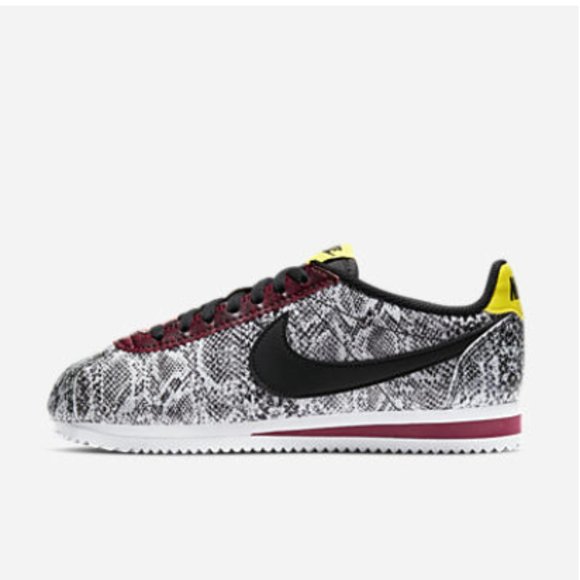 Nike Shoes - Nike Classic Cortez Leather 'Snakeskin' Sneakers 7